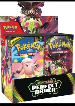 Pokemon TCG ME03 Mega Evolution PERFECT ORDER 6 BOX BOOSTER CASE Sealed PREORDER - Image 2