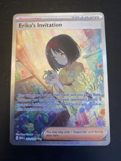 Pokemon TCG Erika's Invitation Scarlet & Violet-151 203/165 Holo Special... - Image 1
