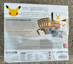 POKEMON CELEBRATIONS ELITE TRAINER BOX 25th Anniversary 2021 NEW SEALED 820650809439 - Image 3