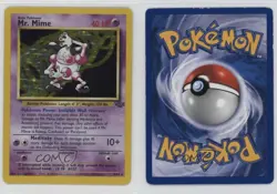 Mr Mime Holo Pokemon Jungle #6 1999 - Image 3