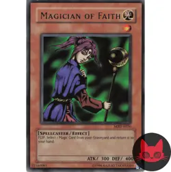 Yugioh Magician of Faith MRD-E016 Rare LP - Image 1