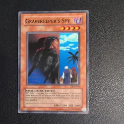 Yu-Gi-Oh! TCG Gravekeeper's Spy Pharaonic Guardian PGD-059 Unlimited Common Lp - Image 1
