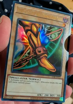 Left Leg Of Exodia LOB-En121 Mint Yu-Gi-Oh Reprint - Image 1