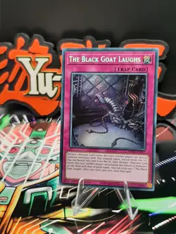 Yu-Gi-Oh! The Black Goat Laughs MP25-EN057 Secret Rare 1st Ed NM - Image 1