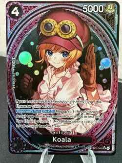 2026 ONE PIECE EB03 ONE PIECE HEROINES SPECIAL ALT ART 042 KOALA POSSIBLE GEMU! - Image 1