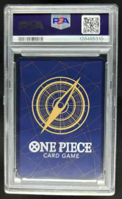 2024 One Piece Emperors Gol.D.Roger Secret Rare Alt Art #OP09-118 PSA 10 - Image 2