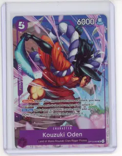 Kouzuki Oden One Piece TCG OP13-063 Prem Best Selection Vol. 5 English Alt Promo - Image 1