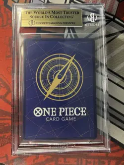 ONE PIECE TCG MONKEY D LUFFY OP05-119 GEAR 5 SEC ALT ART ENGLISH BGS 9.5 GEM - Image 2