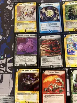 Duel Masters Tcg Lot Of 18 Cards DM03 Rampage Of The Super Warriors - Image 2