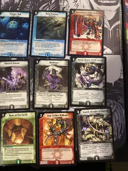 Duel Masters Tcg Lot Of 18 Cards DM03 Rampage Of The Super Warriors - Image 4