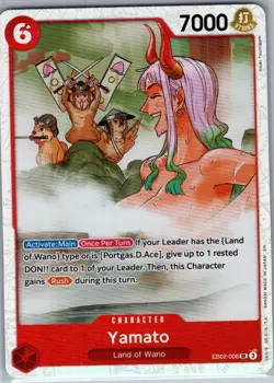 Yamato EB02-006 SR Extra Booster: Anime 25th Collection - One Piece Card - NM - Image 1