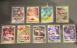 Pokemon Lot of Nine Foil Full Art Cards Fuecoco SVP047 Gardevoir 176/165 & More - Image 1