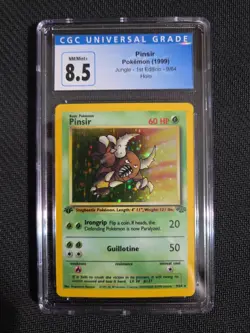 Pokemon TCG 1st Edition Pinsir Holo-Rare Card 09/64 Jungle Set - Image 1