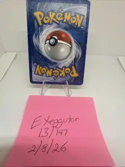 Exeggutor 13/147 Aquapolis Reverse Holo E-Series Pokemon Card TCG - Image 3