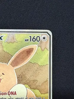 Eevee GX SM233 Full Art Black Star Promo Holo Pokemon Card LP - Image 4