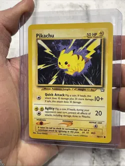 Pikachu 70/111 Neo Genesis Set Vintage Pokemon Card Vtg NM Pokemon Nintendo - Image 2