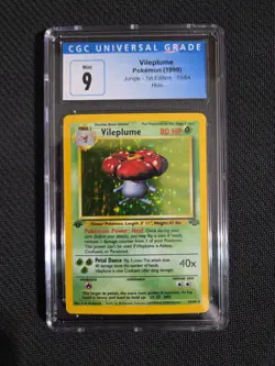Pokemon TCG Vileplume Jungle Holo Card 15/64 1st Edition Rare - Image 1
