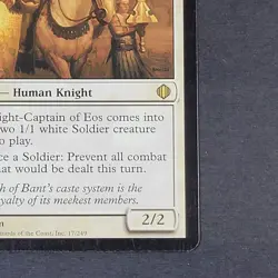 MTG Card - 1x Knight-Captain of Eos - Shards of Alara - LP - Magic The Gathering - Image 5