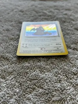 Pokemon TCG Dragonite Fossil Holo Unlimited Rare Card 4/62 Vintage - Image 2