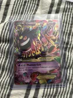 Pokemon Mega M Gengar EX Holo Card 35/119 Near Mint NM - Image 1