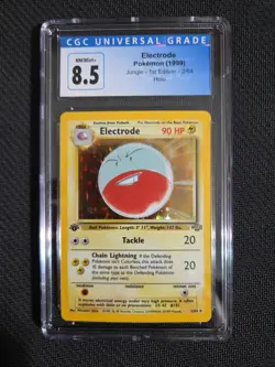 Pokemon TCG Electrode Holo Rare 1st Edition Jungle Card 2/64 - Image 1