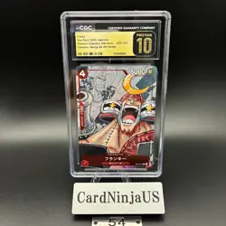 CGC PRISTINE 10 Franky ST01-010 C 25th Edition Parallel ONE PIECE Card Game 54 - Image 1
