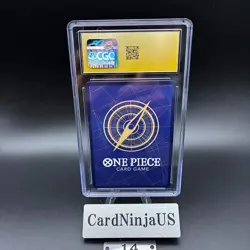 CGC PRISTINE 10 Nico Robin ST01-008 C 25th Edition Parallel ONE PIECE Card Game - Image 2