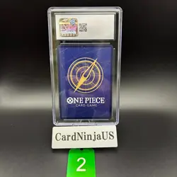 CGC 9 MINT Perona OP06-093 SR Flagship Battle Best 8 Promo ONE PIECE Card Game 2 - Image 2