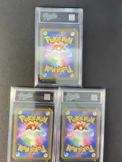 Pokemon Japanese cards 3pcs SV4a-332 325 322/190 SSR Grade 10 - Image 2