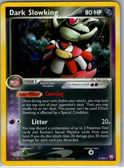 Dark Slowking 9/109 Holo Team Rocket Returns - Pokemon Card - NM - Image 1