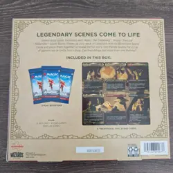 Magic: The Gathering Avatar The Last Airbender Tea Time Kit Foil Scene Cards - Image 2