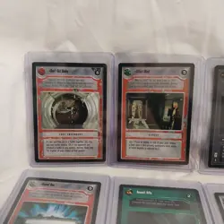 1995 Star Wars CCG Premiere Limited 8 Rare Card Lot - Image 2