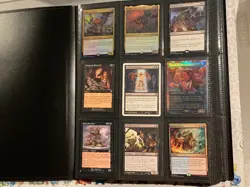 B34 MTG MAGIC GATHERING BINDER COLLECTION LOT TONS OF RARE MYTHIC FOIL MANY SETS - Image 1
