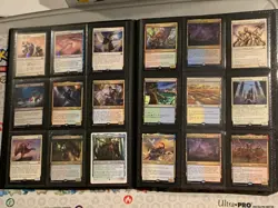 B34 MTG MAGIC GATHERING BINDER COLLECTION LOT TONS OF RARE MYTHIC FOIL MANY SETS - Image 2