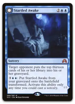 Startled Awake #88 (LP) Shadows over Innistrad SOI Magic MTG - Image 1