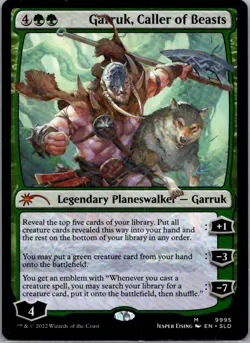 Garruk, Caller of Beasts M Secret Lair Drop Series 9995 NM - Image 1
