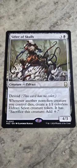 Sifter of Skulls Commander: Modern Horizons 3 Regular Creature Rare MTG NM - Image 1