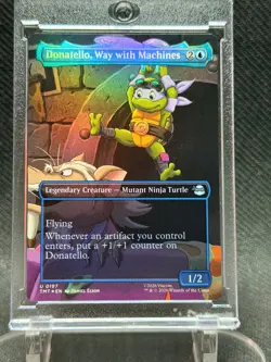 Magic The Gathering Teenage Mutant Ninja Turtles TCG Lot of 5 NM or Better - Image 2