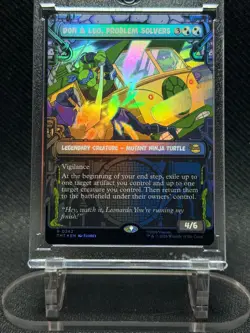 Magic The Gathering Teenage Mutant Ninja Turtles TCG Lot of 5 NM or Better - Image 5