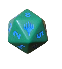 Blue MTG Teenage Mutant Ninja Turtles, Spindown D20 Die Leonardo TMNT - Image 2