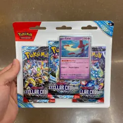 2X Pokemon Scarlet & Violet: Stellar Crown LATIAS With 3 Booster Packs - Image 2