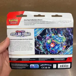 2X Pokemon Scarlet & Violet: Stellar Crown LATIAS With 3 Booster Packs - Image 5