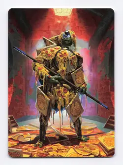 Commander's Plate 50/54 MTG Art Series: Teenage Mutant Ninja Turtles (ASTMT) - Image 1