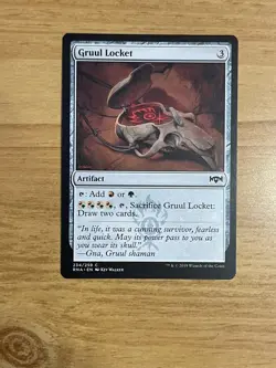 Magic the Gathering MTG Gruul Locket (234) Ravnica Allegiance LP - Image 1