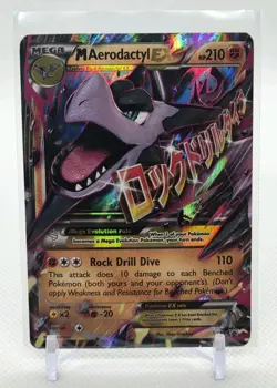 POKEMON - MEGA AERODACTYL EX (XY98) BLACK STAR PROMO CARD 🔥 - Image 1