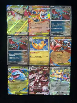2024 Pokemon TCG English M24EN 012/015 Mega Lucario ex Dragonite Lot*9 ST90 - Image 1