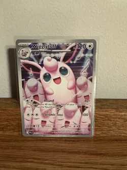 Pokemon Wigglytuff Illustration Rare Holo 105/094 ME02: Phantasmal Flames - Image 1