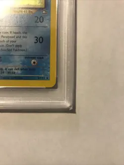 2000 Pokemon Neo Genesis Unlimited Azumarill HOLO #2 PSA 8 Fresh Grade Low POP - Image 4