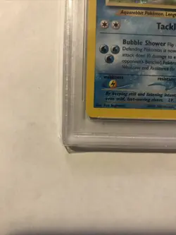 2000 Pokemon Neo Genesis Unlimited Azumarill HOLO #2 PSA 8 Fresh Grade Low POP - Image 5