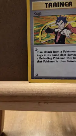 Trainer - Koga Gym Challenge 19/132 Rare Holo DMG - ungraded Pokemon Card - Image 5